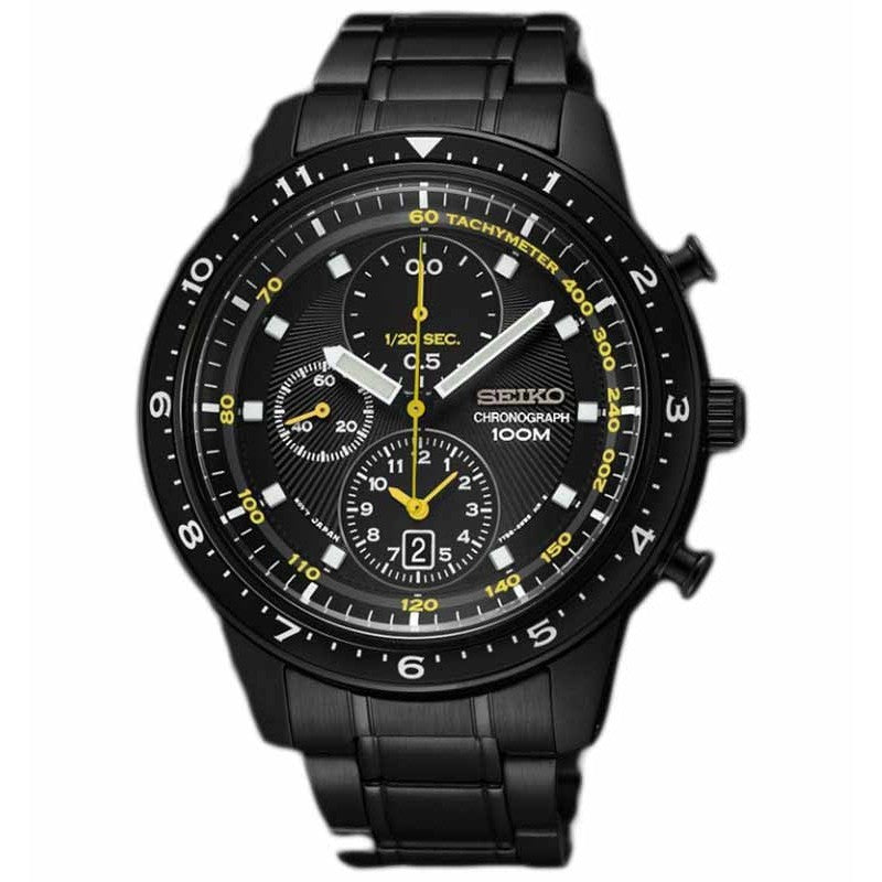 Seiko SNDF43P1 Chronograph Grey Black Yellow