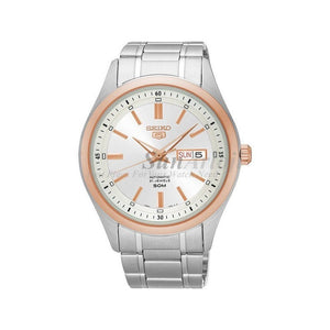 Seiko 5 SNKN90K1 Automatic Silver Dial Two-tone Rosegold Stainless Steel