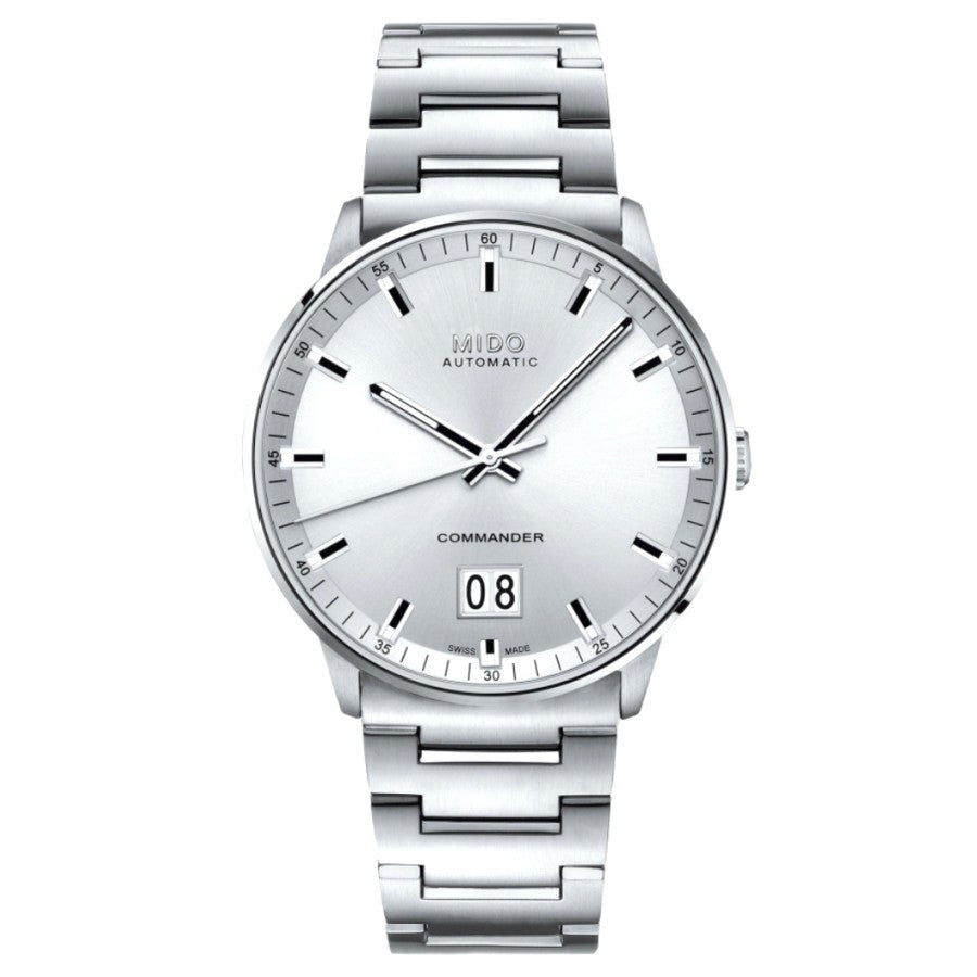 Mido M021.626.11.031.00 Commander Big Date Automatic Silver Dial