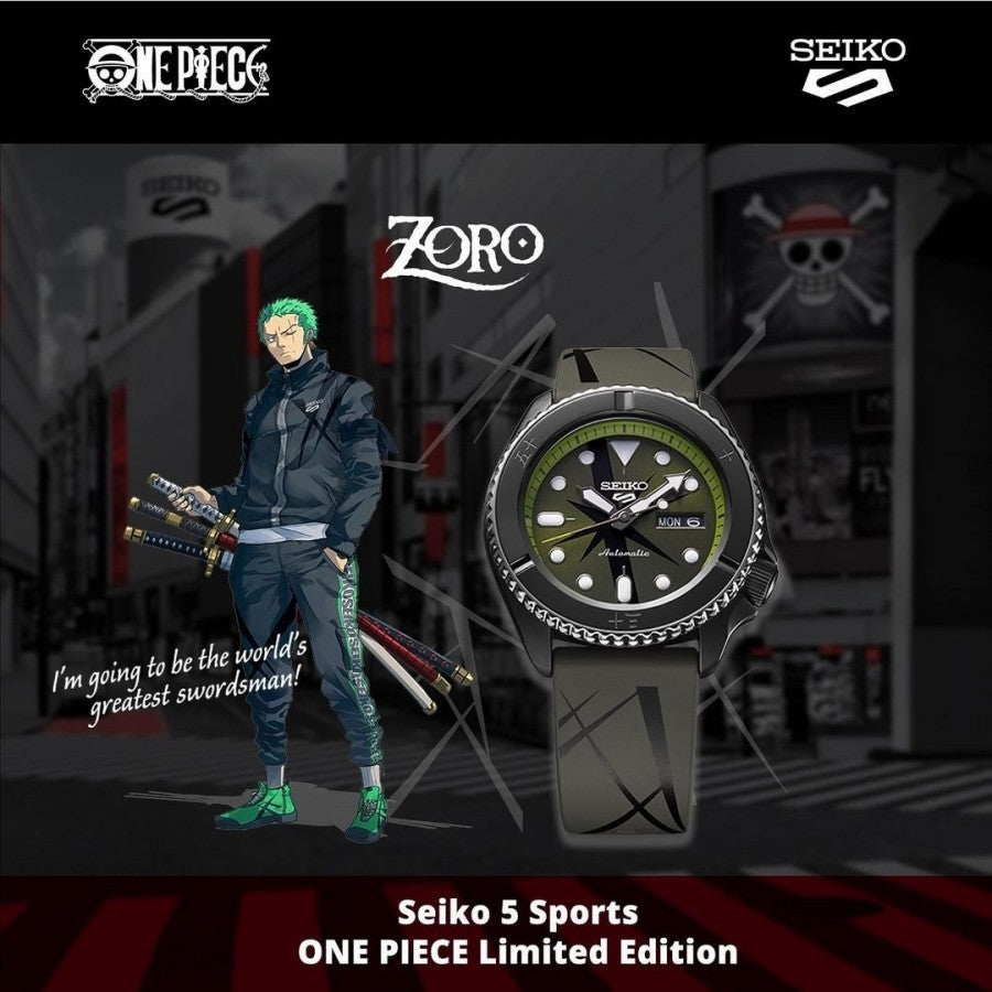 Seiko 5 Sports SRPH67K1 ONE PIECE ZORO LIMITED EDITION SRPH67