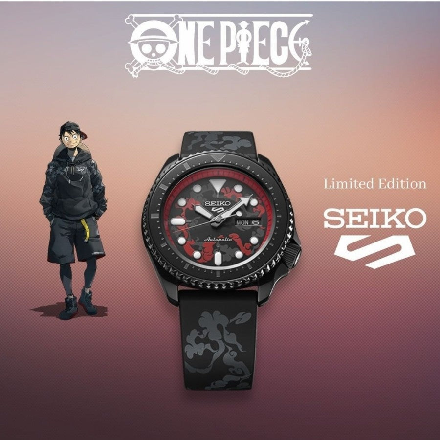 Seiko 5 Sports SRPH65K1 ONE PIECE LUFFY LIMITED EDITION SRPH65