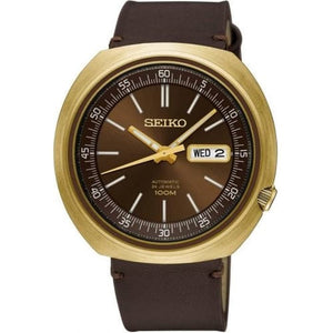 Seiko Automatic SRPC16K1 Recraft Gold IP Case - Seiko SRPC16