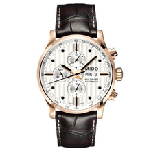 Laden Sie das Bild in den Galerie-Viewer, Mido M005.614.36.031.00 Multifort Chronograph Automatic Brown Leather
