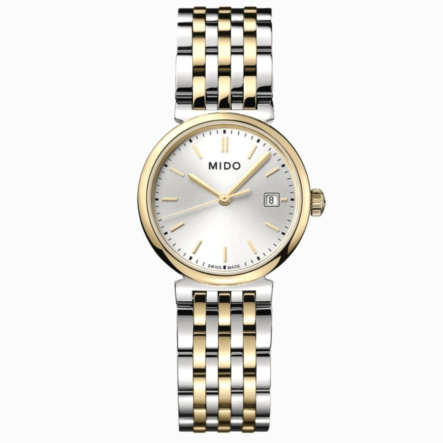 Mido Lady M033.210.22.031.00 Dorada Quartz Dual Tone Stainless Steel