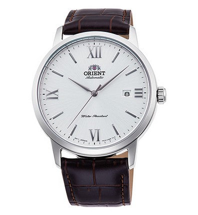 ORIENT Men Contemporary Automatic RA-AC0F12S Leather Strap