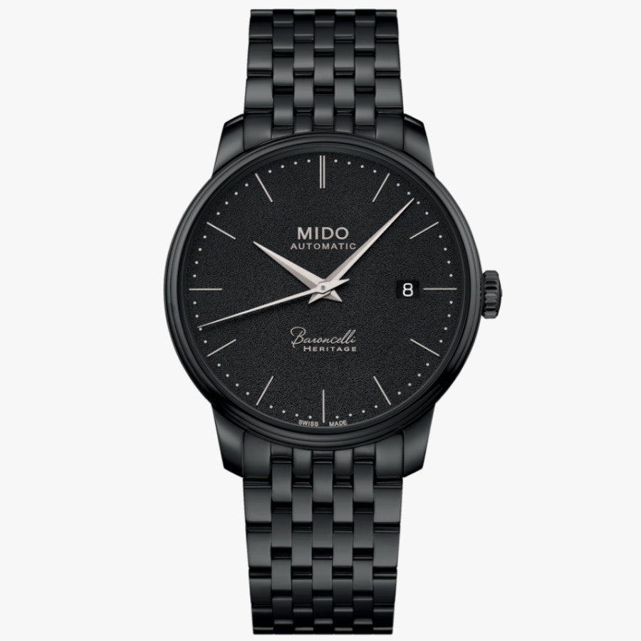 Mido M027.407.33.050.00 Baroncelli II Heritage Automatic All Black