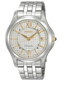 Seiko Classic SNM047J Superior Automatic Silver Dial Silver Stainless Steel Men's Watch