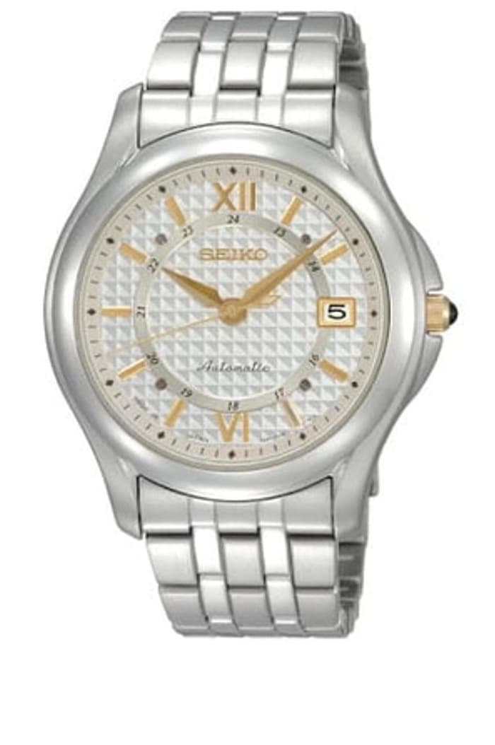 Seiko Classic SNM047J Superior Automatic Silver Dial Silver Stainless Steel Men's Watch