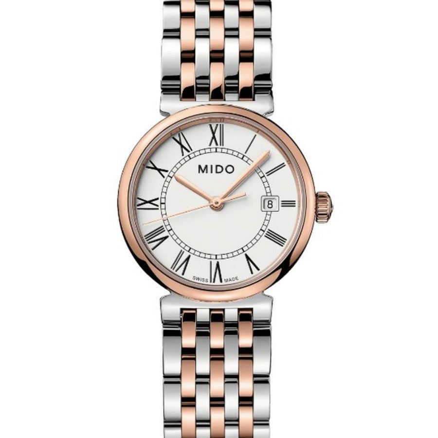 MIDO DORADA M033.210.22.013.00 DUAL TONE STAINLESS STEEL LADIES WATCH