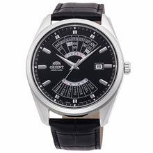 Laden Sie das Bild in den Galerie-Viewer, Orient RA-BA0006B Multi Year Calendar Automatic Black Leather Strap
