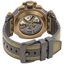 Carica l&#39;immagine nel visualizzatore di Gallery, TISSOT T-Race T115.427.37.091.00 Automatic Chronograph Men Khaki
