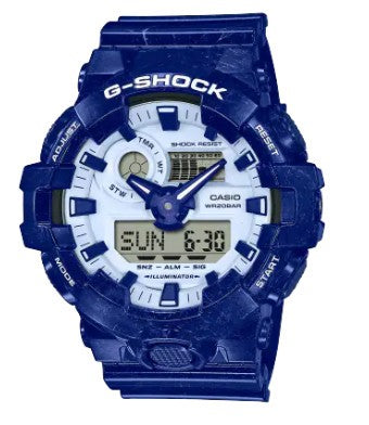 Casio G-Shock GA-700BWP-2ADR / GShock GA700BWP-2A PORCELAIN SERIES