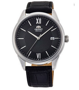 Orient Contemporary RA-AC0016B Automatic Man Black Dial Black Leather