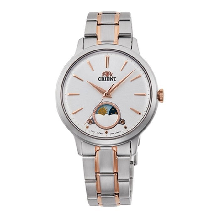 Orient RA-KB0001S Sun and Moon Two-Tone Ladies Watch
