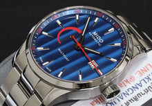 Laden Sie das Bild in den Galerie-Viewer, Mido M038.424.11.041.00 Multifort Power Reserve Blue Dial Men&#39;s Watch
