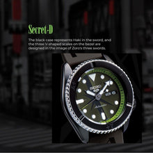 Load image into Gallery viewer, Seiko 5 Sports SRPH67K1 ONE PIECE ZORO LIMITED EDITION SRPH67
