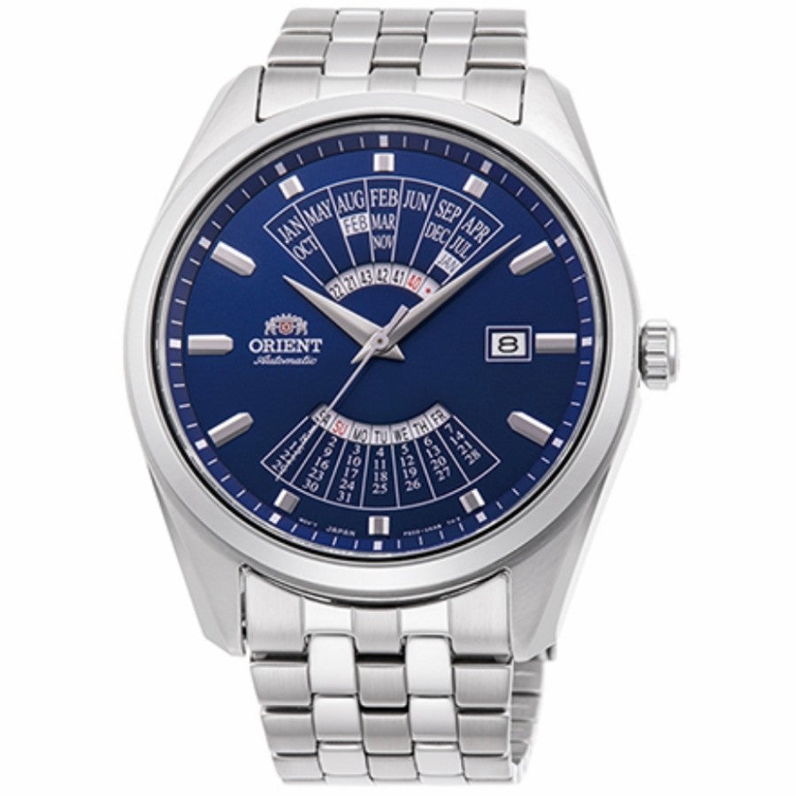Orient RA-BA0003L Multi Year Calendar Automatic Blue Dial Stainless