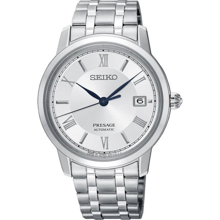 Seiko Presage SRPC05J1 Silver Dial Sapphire Men's Watch
