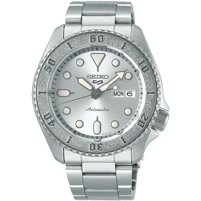 Seiko 5 Sports SRPE71K1 Silver Dial Stainless Steel Strap SRPE71