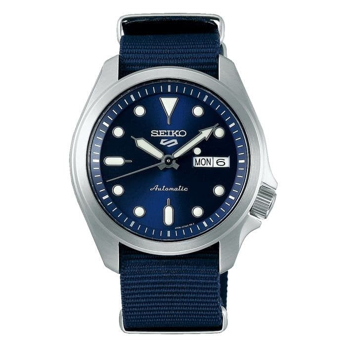 Seiko 5 Sports SRPE63K1 Blue Dial Blue Nylon Strap SRPE63