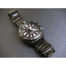 将图片加载到图库查看器，Seiko SKZ329 Divers Stargate Automatic Full Black

