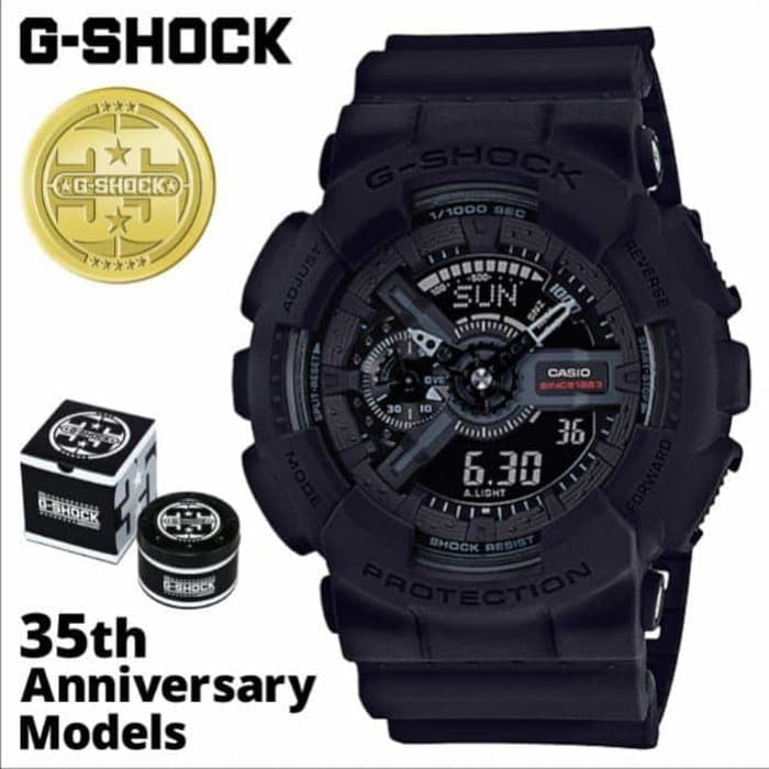 CASIO GSHOCK GA-135A-1A GA135A-1A 35TH ANNIVERSARY