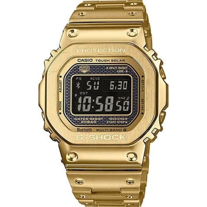 Casio G-Shock GMW-B5000GD-9 Gold IP Full-Metal Squares STN LCD