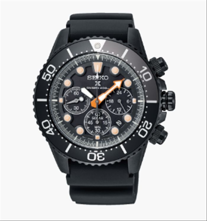 Seiko Prospex SSC673P1 Solar Chrono The Black Serie Limited Edition Men's Watch