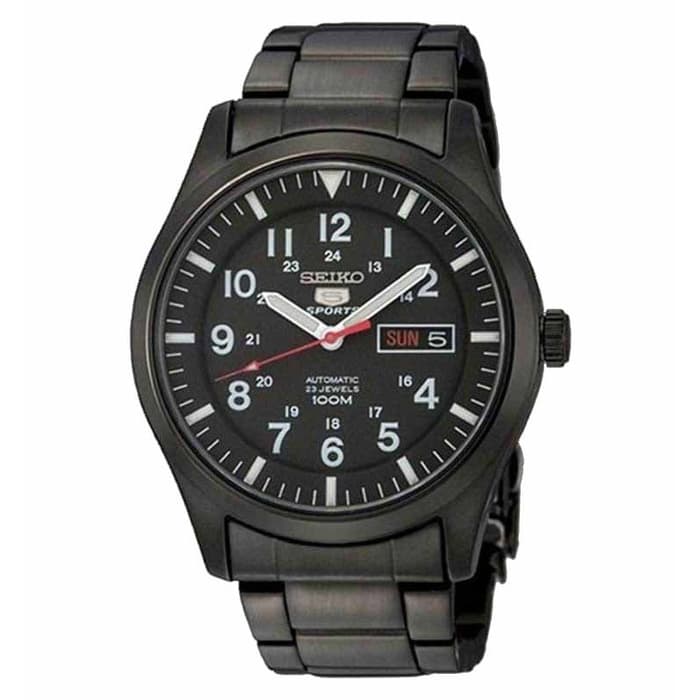 Seiko 5 Sports SNZG17K1 Automatic 100M Black Men's Watch