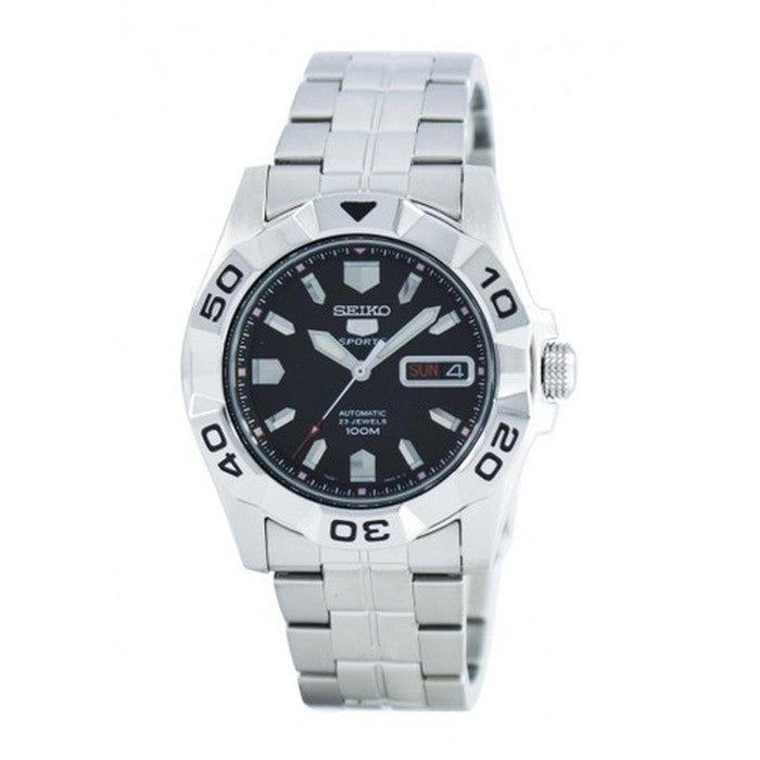 Seiko 5 SNZH89 Silver Black