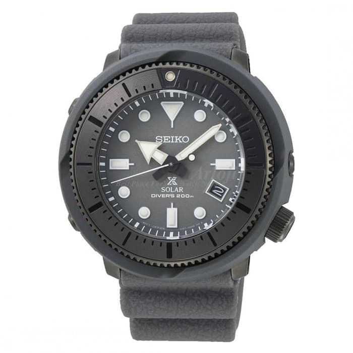 Seiko Prospex Tuna Street Series SNE537P1 Solar Diver's Grey Men's Watch