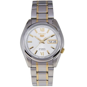 Seiko 5 SNKL57 SNK57K1 Silver Gold