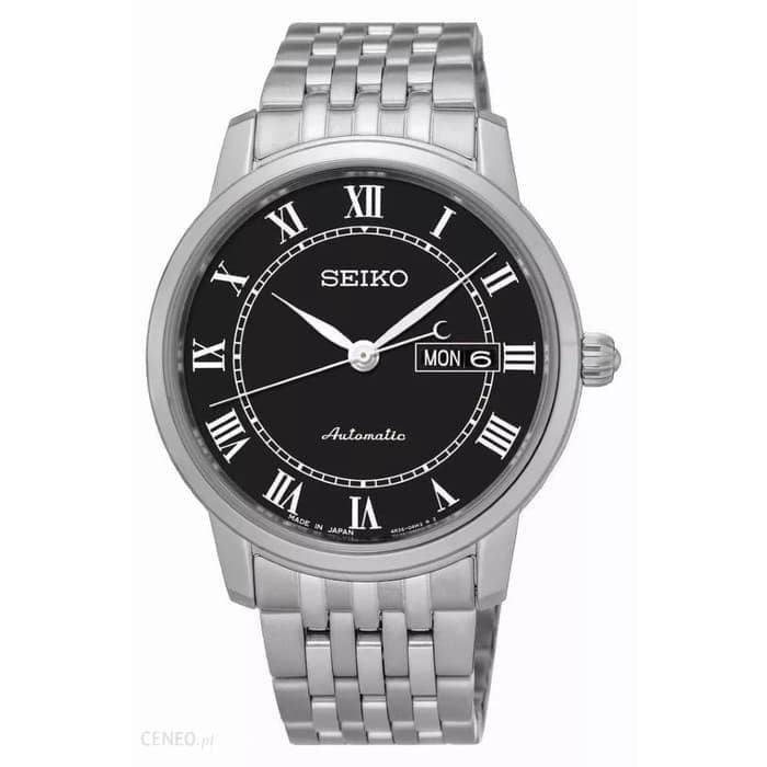 Seiko SRP765J1 / SRP765 Automatic Day and Date Black Dial