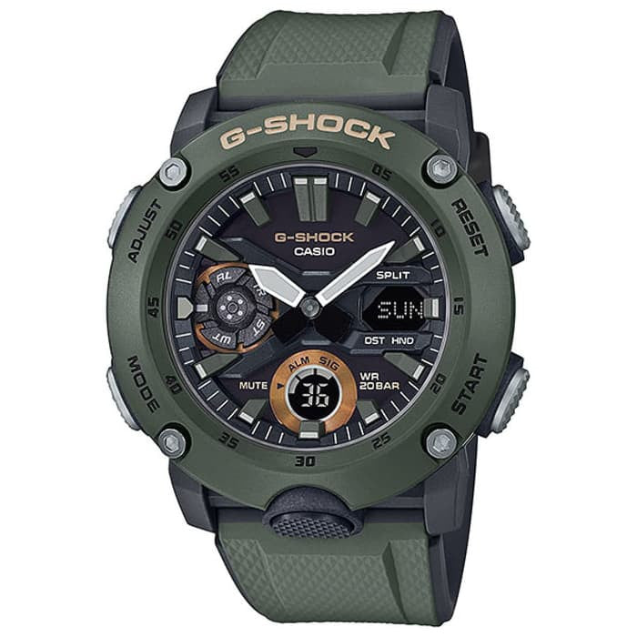 Casio G-Shock GA-2000-3A / Gshock GA2000-3A