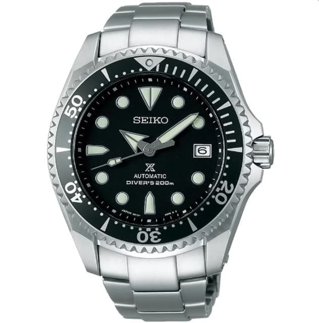 Seiko Prospex SBDC029 Prospex Shogun Titanium Automatic Silver Black Men's Watch