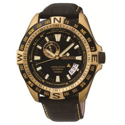 Seiko SSA190K1 Automatic Limited Neo Sport Black Gold