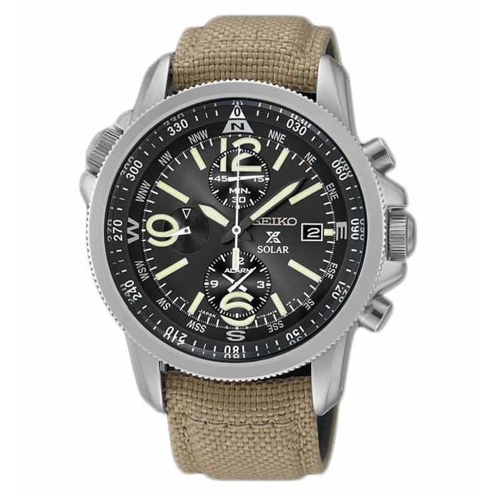 Seiko Prospex Solar Military SSC293P1 Chronograph Men's Watch