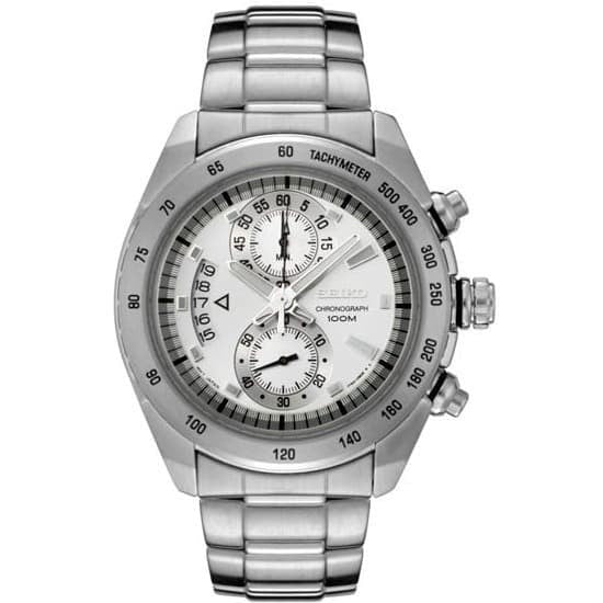 Jam Tangan Seiko SNN177P1 Chronograph Full Silver