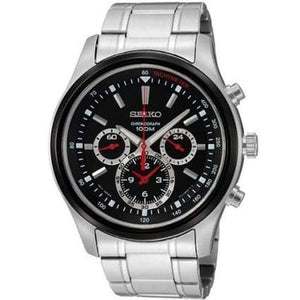Seiko SRW003P1 Chronograph Silver Black