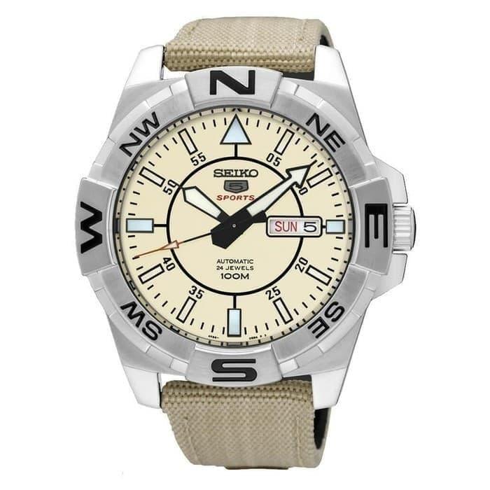 Seiko 5 Sports Automatic Cream Dial SRPA67K1 Men's Watch