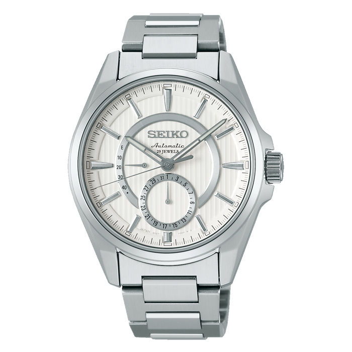 Seiko Presage SARW007 Full Silver Automatic Men's Watch