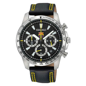 Seiko SSB073P2 Chronograph FC Barcelona Black Yellow