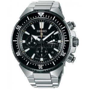Seiko Prospex SBEC001J Diver's 200M Black Dial Stainless Steel Bracelet Men's Watch