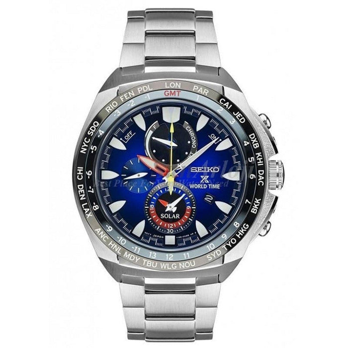 Seiko Prospex World Time Solar SSC549K1 Men's Watch