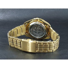 将图片加载到图库查看器，Seiko 5 SNZG56K1 SNZG56 Men Gold Automatic
