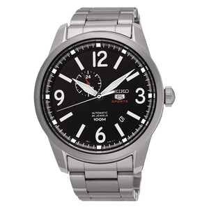 Seiko 5 Sports SSA293K1 Automatic Silver Black