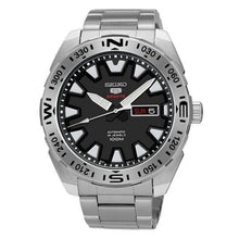 Load image into Gallery viewer, Seiko 5 Sports SRP739K1 Silver Black Men&#39;s Watch
