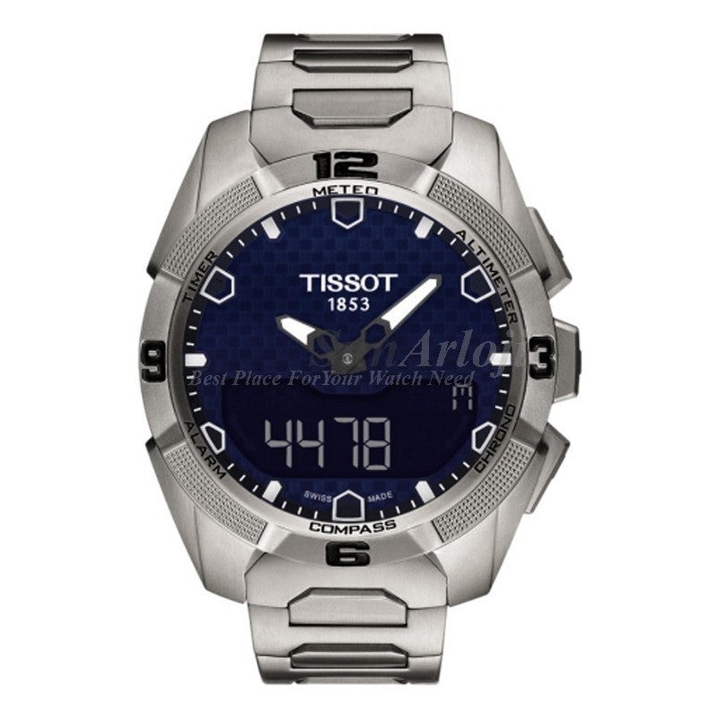 TISSOT T-Touch Expert Solar Blue Dial Titanium T091.420.44.041.00