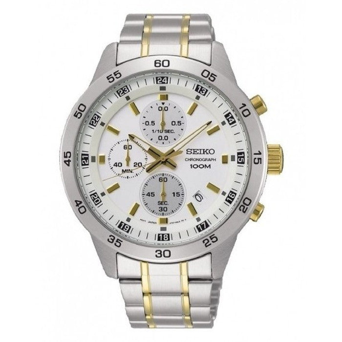 Seiko Quartz SKS643P1 Chronograph Two TonesSKS643