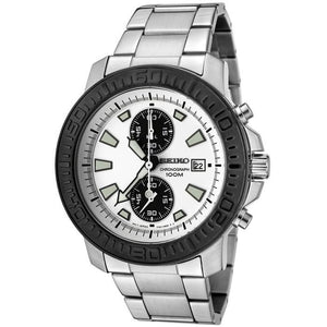 Seiko SNN201P1 Chronograph Full Silver